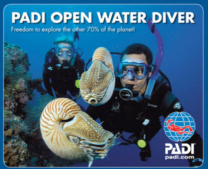 Open Water Scuba Certification Package